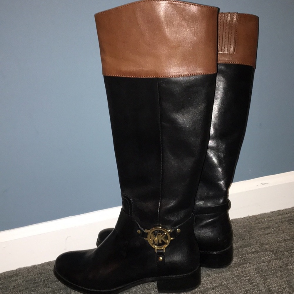 Michael Kors Black/Brown boots